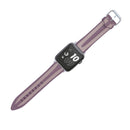 For Apple Watch Series 3 & 2 & 1 42mm Fashion Double Stripes Pattern Silicone Watch Band(Pink)