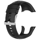 Silicone Watch Band for SUUNTO Trainer Wrist HR (Black)