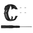 Silicone Watch Band for SUUNTO Trainer Wrist HR (Black)