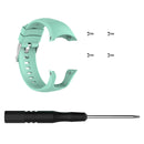 Silicone Watch Band for SUUNTO Trainer Wrist HR (Mint Green)