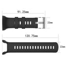 Silicone Watch Band for SUUNTO Trainer Wrist HR (White)