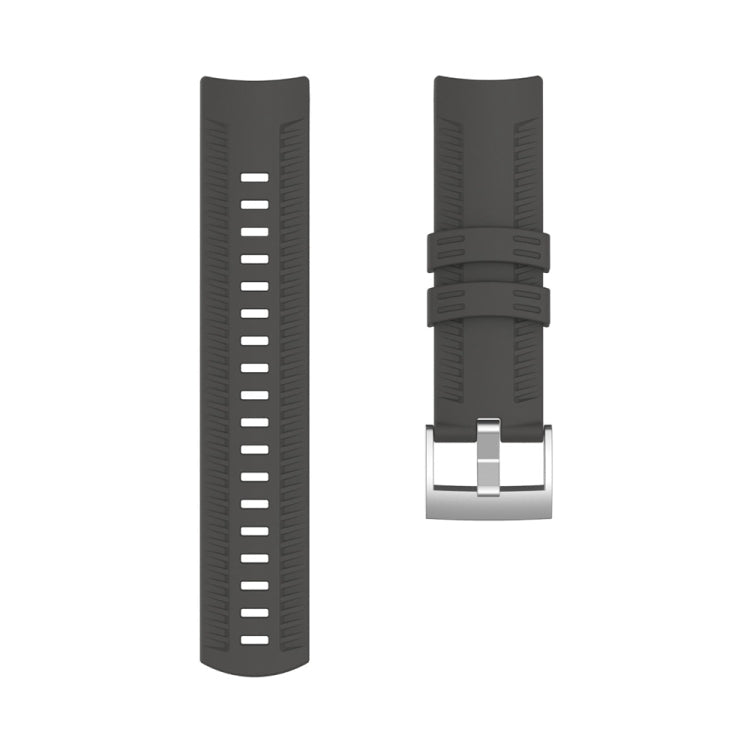 Silicone Watch Band for SUUNTO 9 (Grey)