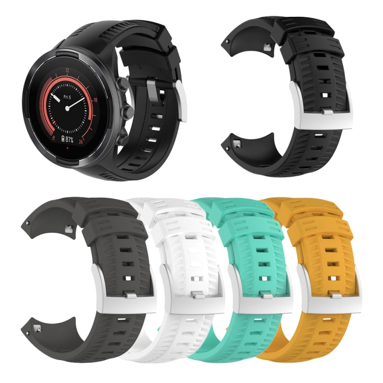 Silicone Watch Band for SUUNTO 9 (Grey)