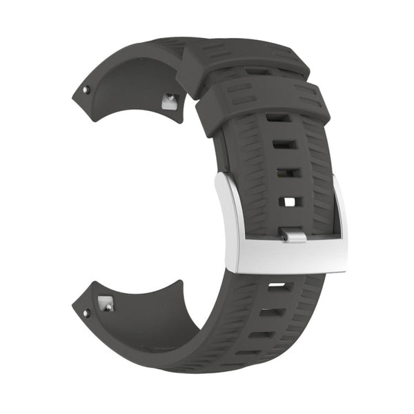Silicone Watch Band for SUUNTO 9 (Grey)