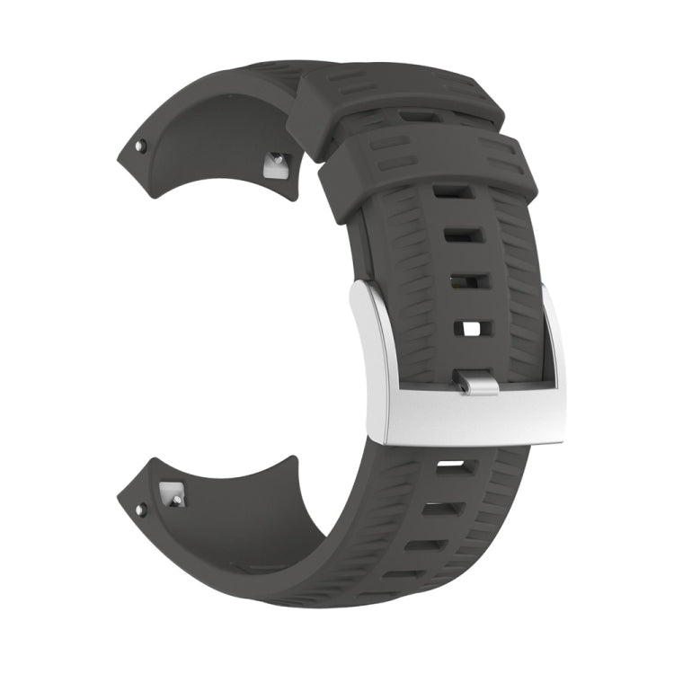 Silicone Watch Band for SUUNTO 9 (Grey)