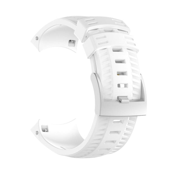 Silicone Watch Band for SUUNTO 9 (White)