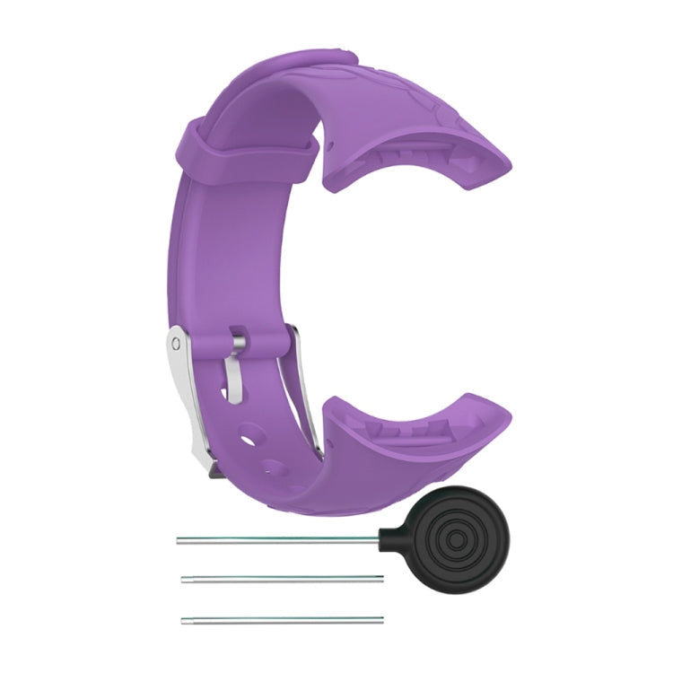 Silicone Female Watch Band for SUUNTO M1 / M2 / M4 / M5 (Purple)