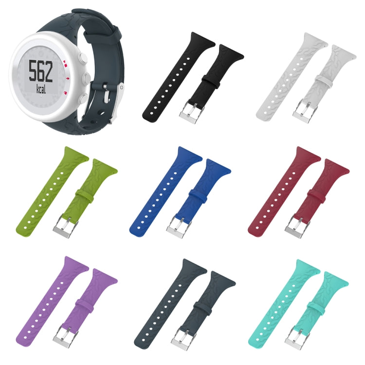 Silicone Female Watch Band for SUUNTO M1 / M2 / M4 / M5 (Purple)