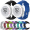 Silicone Female Watch Band for SUUNTO M1 / M2 / M4 / M5 (Purple)