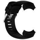 Silicone Watch Band for SUUNTO Core ALU Black(Black)