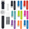 Silicone Sport Watch Band for Garmin Approach S2 / S4(Rose Red)