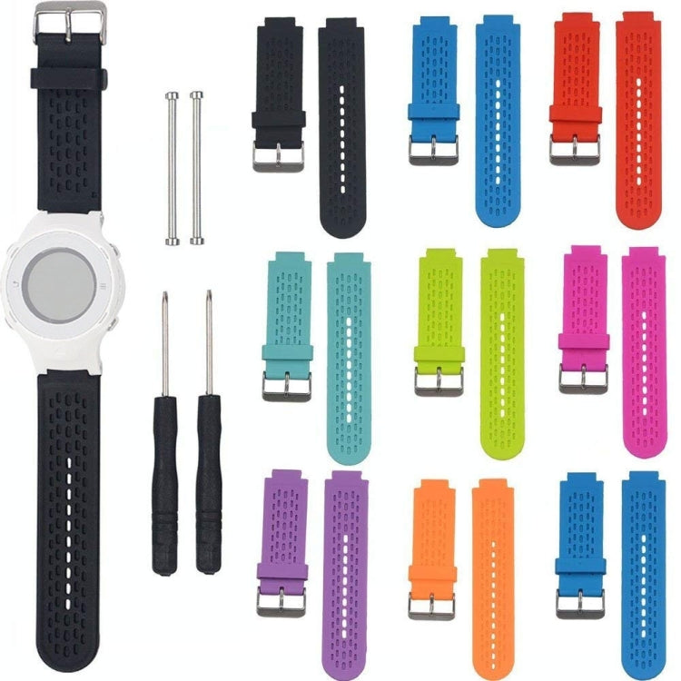 Silicone Sport Watch Band for Garmin Approach S2 / S4(Rose Red)