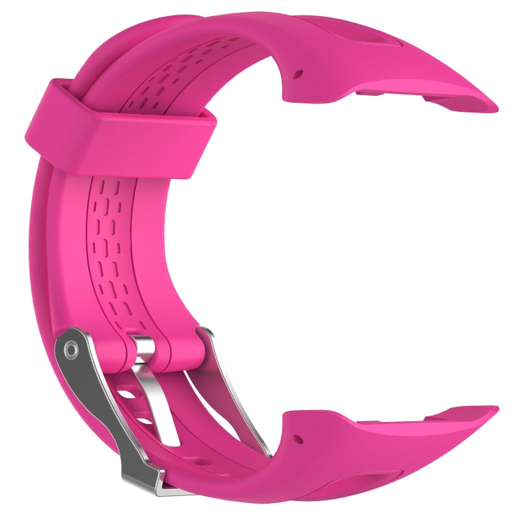 Silicone Sport Watch Band for Garmin Forerunner 10 / 15(Pink)