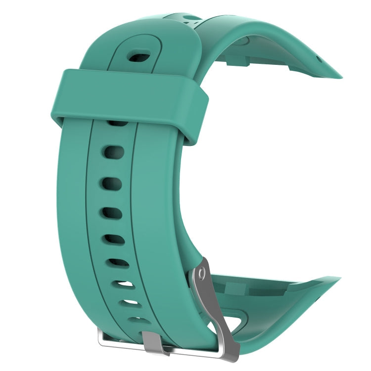 Silicone Sport Watch Band for Garmin Forerunner 10 / 15(Mint Green)