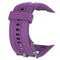 Silicone Sport Watch Band for Garmin Forerunner 10 / 15(Purple)