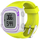 Silicone Sport Watch Band for Garmin Forerunner 10 / 15(Cyan)