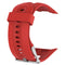 Silicone Sport Watch Band for Garmin Forerunner 10 / 15(Red)