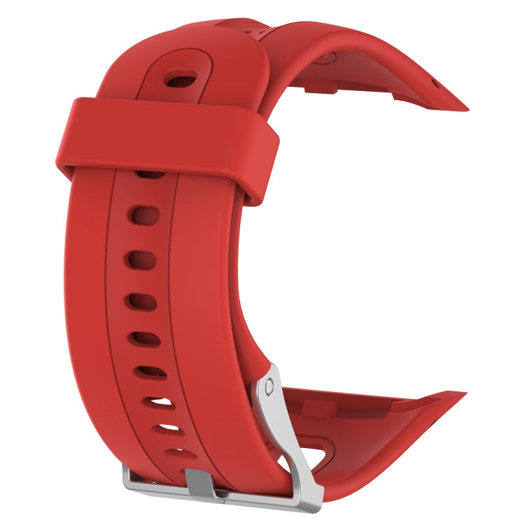 Silicone Sport Watch Band for Garmin Forerunner 10 / 15(Red)