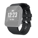 Silicone Sport Watch Band for Garmin Forerunner 35(Black)