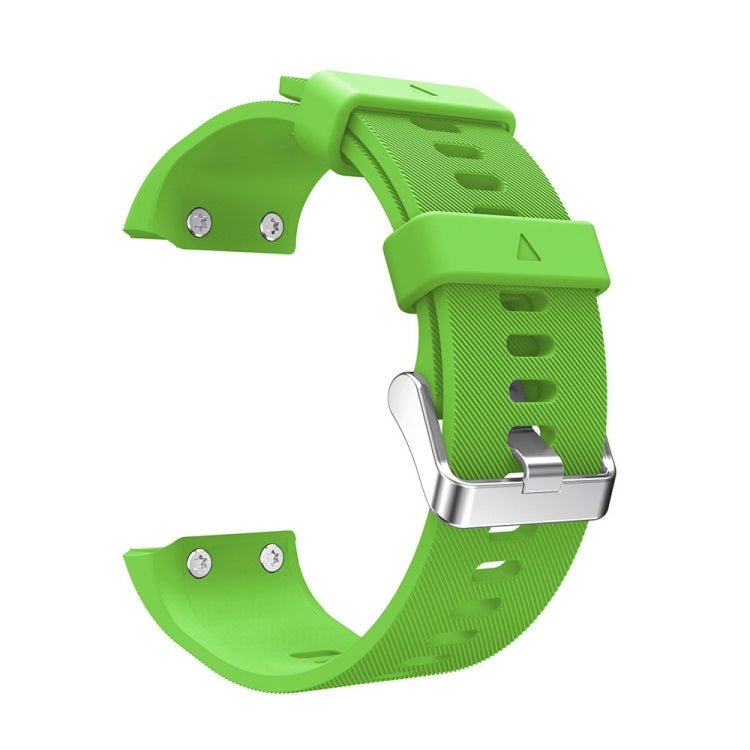 Silicone Sport Watch Band for Garmin Forerunner 35(Green)