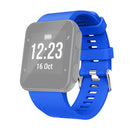 Silicone Sport Watch Band for Garmin Forerunner 35(Blue)