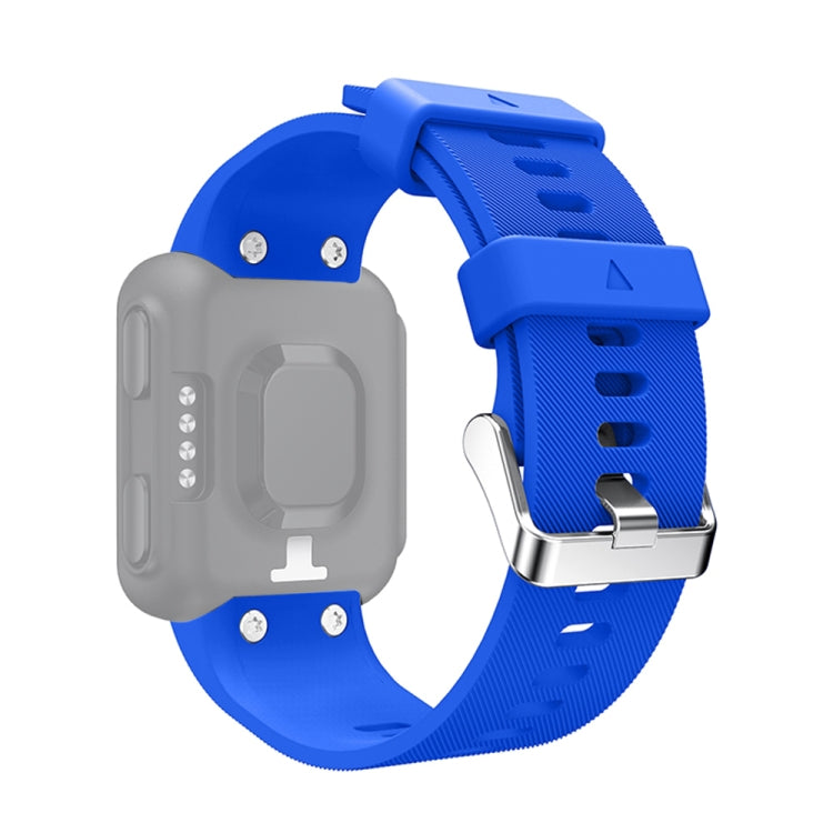 Silicone Sport Watch Band for Garmin Forerunner 35(Blue)
