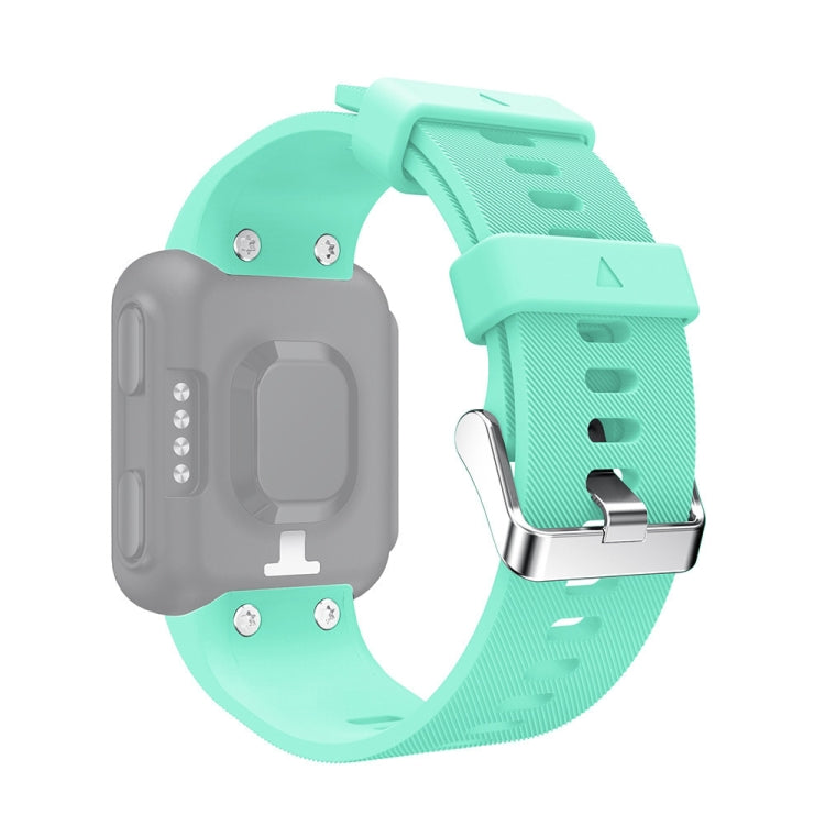 Silicone Sport Watch Band for Garmin Forerunner 35(Mint Green)