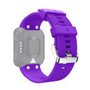 Silicone Sport Watch Band for Garmin Forerunner 35(Purple)