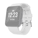 Silicone Sport Watch Band for Garmin Forerunner 35(White)