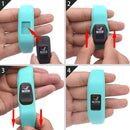 Silicone Sport Watch Band for Garmin Vivofit JR, Size: Small(Mint Green)