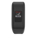 Silicone Sport Watch Band for Garmin Vivofit JR, Size: Large(Black)