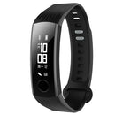 Silicone Watch Band for Huawei Honor Band 3(Black)