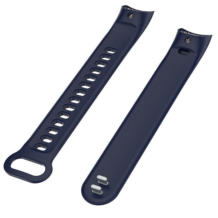 Silicone Watch Band for Huawei Honor Band 3(Dark Blue)