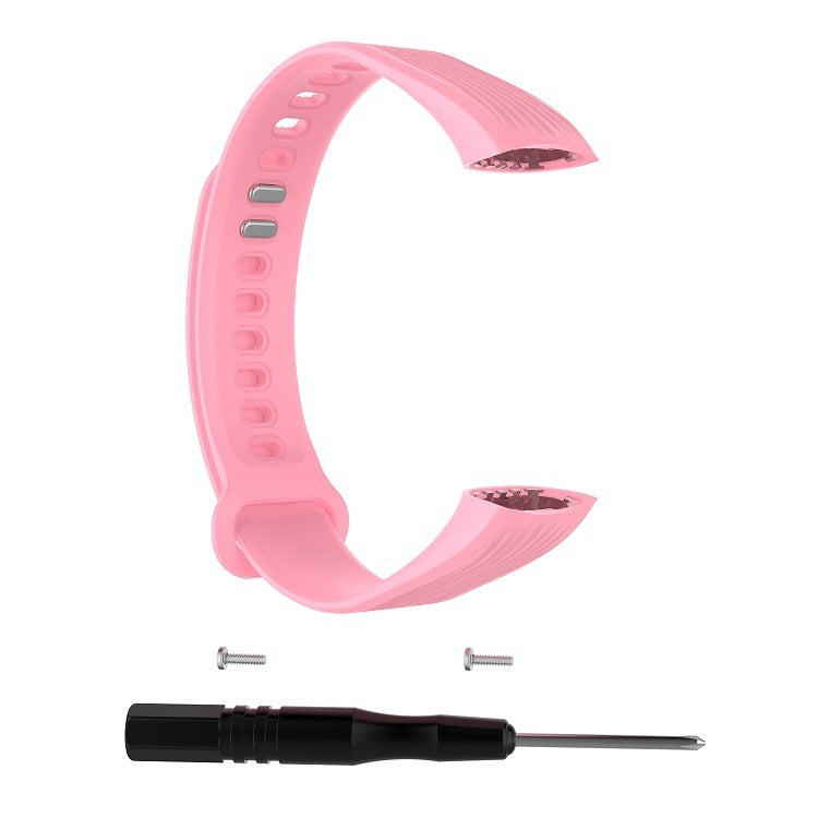 Silicone Watch Band for Huawei Honor Band 3(Pink)