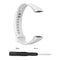 Silicone Watch Band for Huawei Honor Band 3(White)