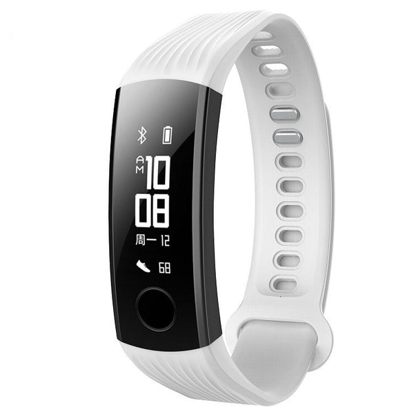 Silicone Watch Band for Huawei Honor Band 3(White)