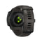 Silicone Watch Band for Garmin Instinct 22mm, Host not Included(Black)