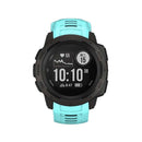Silicone Watch Band for Garmin Instinct 22mm, Host not Included(Mint Green)