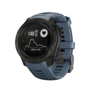 Silicone Watch Band for Garmin Instinct 22mm, Host not Included(Navy Blue)