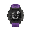 Silicone Watch Band for Garmin Instinct 22mm, Host not Included(Purple)