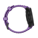 Silicone Watch Band for Garmin Instinct 22mm, Host not Included(Purple)