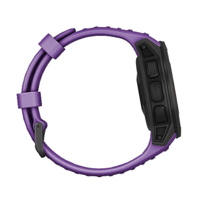 Silicone Watch Band for Garmin Instinct 22mm, Host not Included(Purple)