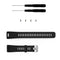 Silicone Sport Watch Band for Garmin Vivosmart HR(Black)