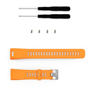 Silicone Sport Watch Band for Garmin Vivosmart HR(Orange)