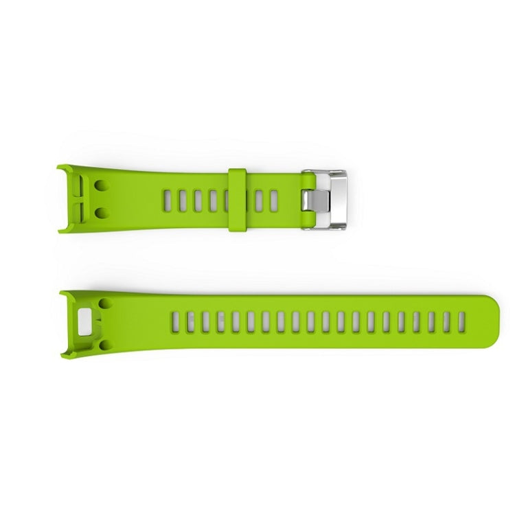 Silicone Sport Watch Band for Garmin Vivosmart HR(Green)