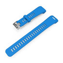 Silicone Sport Watch Band for Garmin Vivosmart HR(Blue)