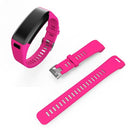 Silicone Sport Watch Band for Garmin Vivosmart HR (Rose Red)