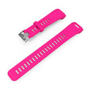 Silicone Sport Watch Band for Garmin Vivosmart HR (Rose Red)