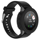 Solid Color Silicone Watch Protective Case for Garmin Fenix 5(Black)