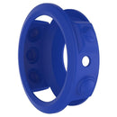 Solid Color Silicone Watch Protective Case for Garmin Fenix 5(Blue)
